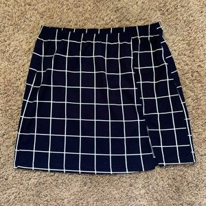 Plaid Mini Skirt from Shien